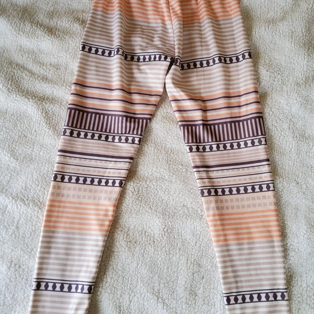 Nordic Design Ankle Thick Cozy Fall leggings Medium - Picture 2 of 12